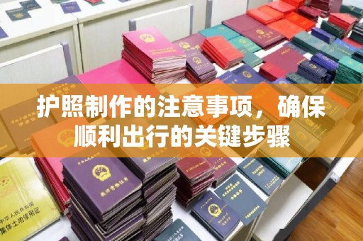 陇川护照制作的注意事项，确保顺利出行的关键步骤